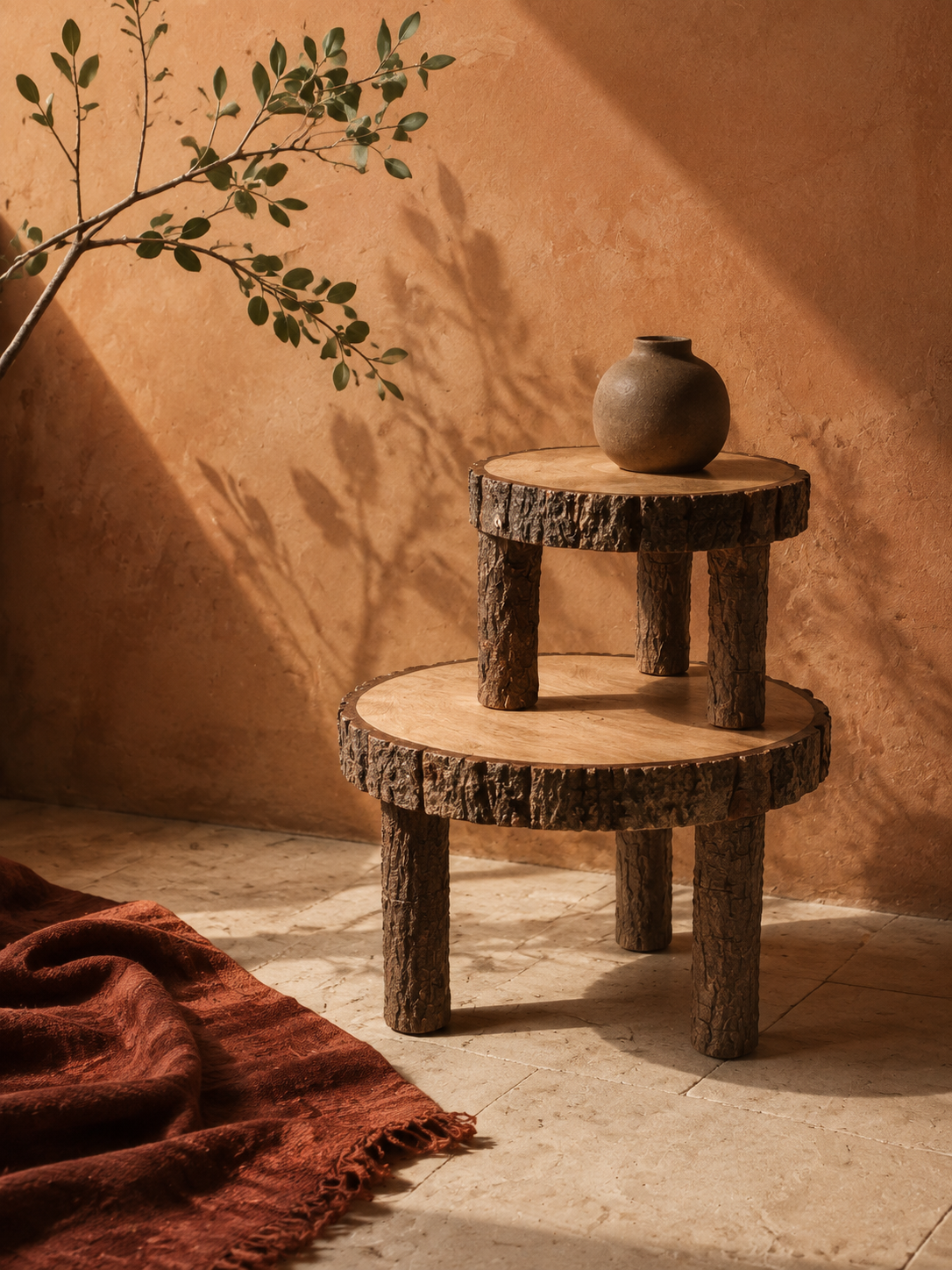 Bark Stools