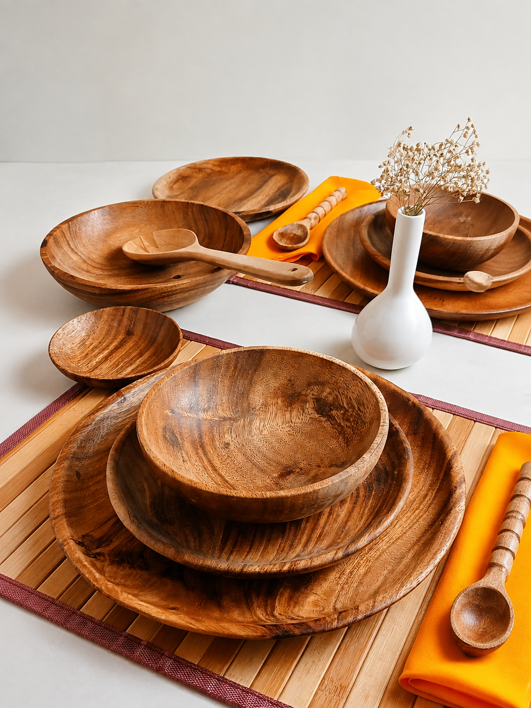 Wooden Dinner Set