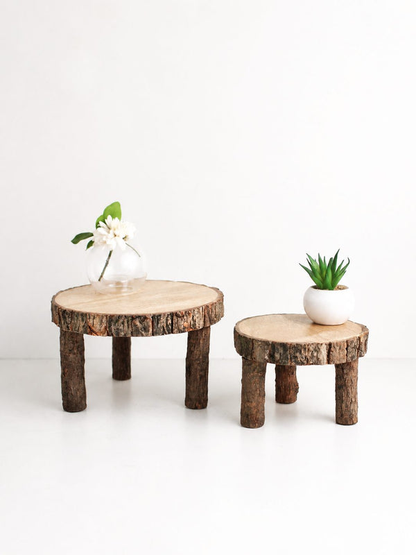 Bark Stools