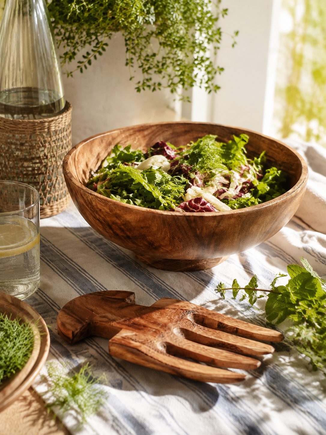Salad Bowl with Server