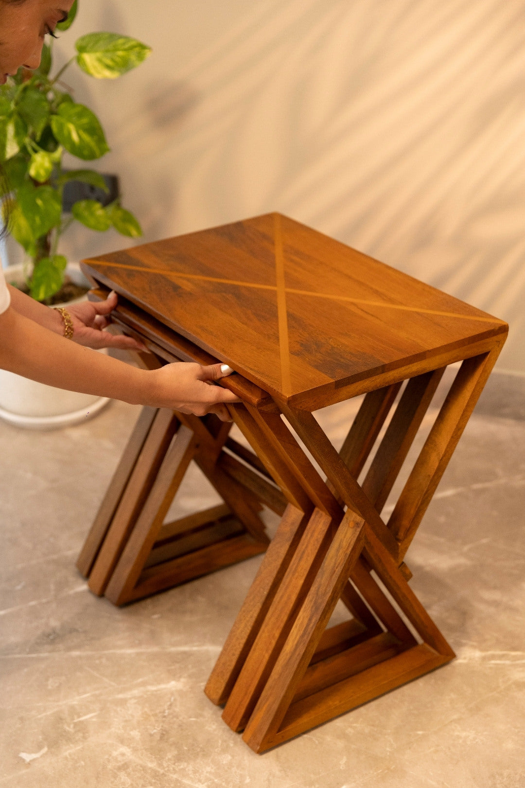 Axis Nesting Table, view 2
