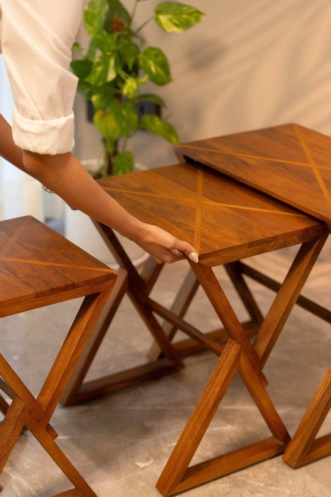 Axis Nesting Table, view 3