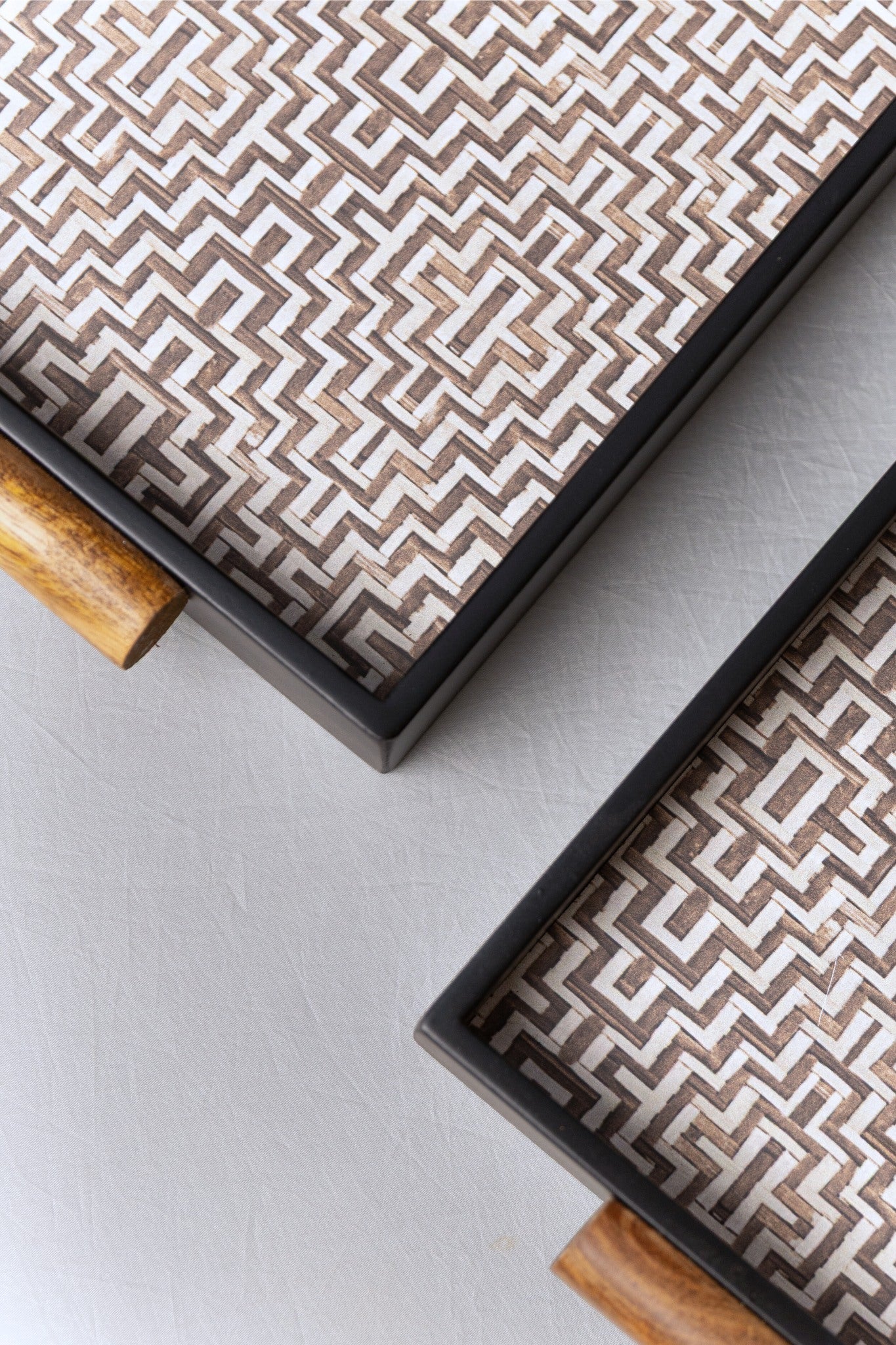 Raya Tray - Set of 2, view 2