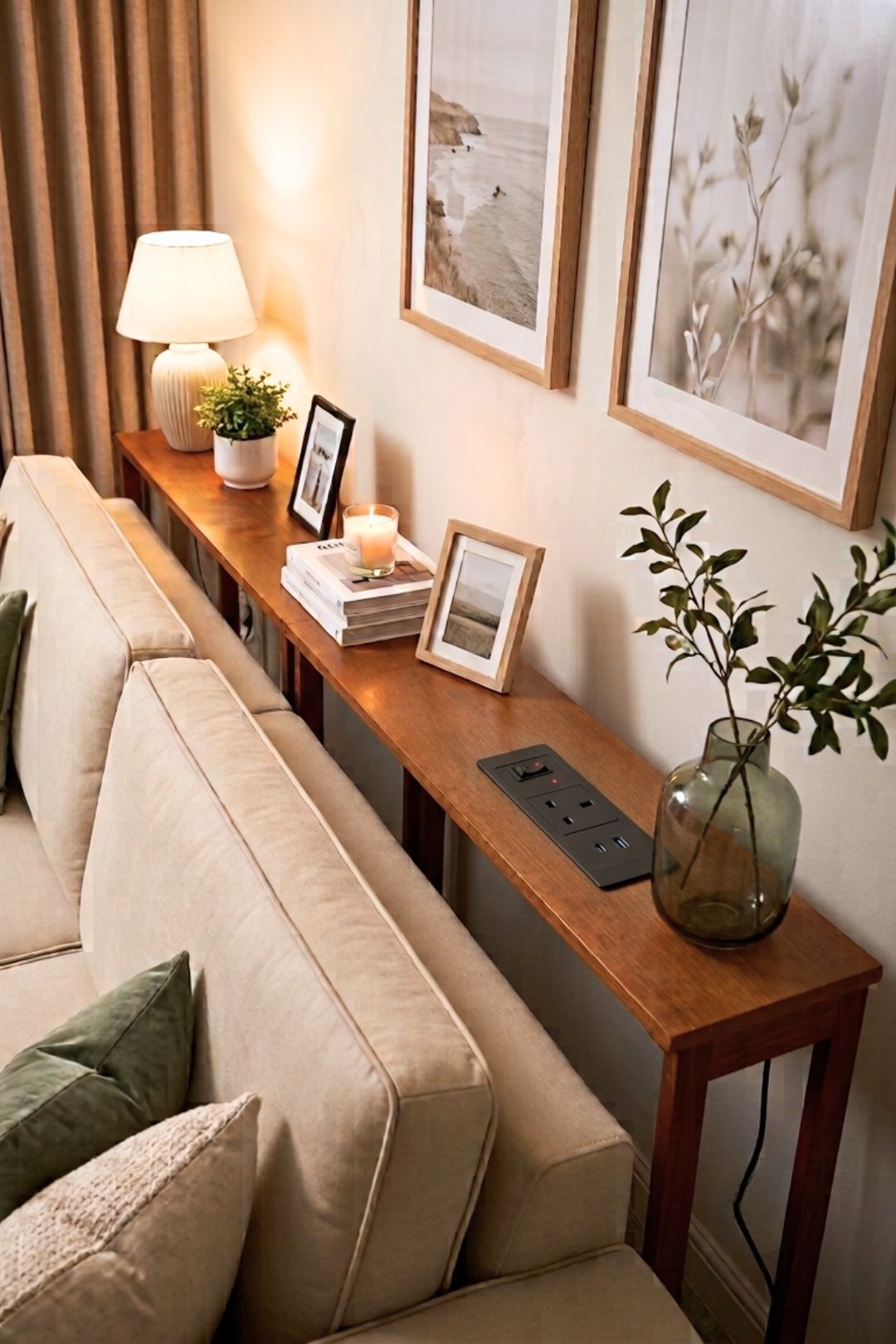 Behind The Sofa Console Table