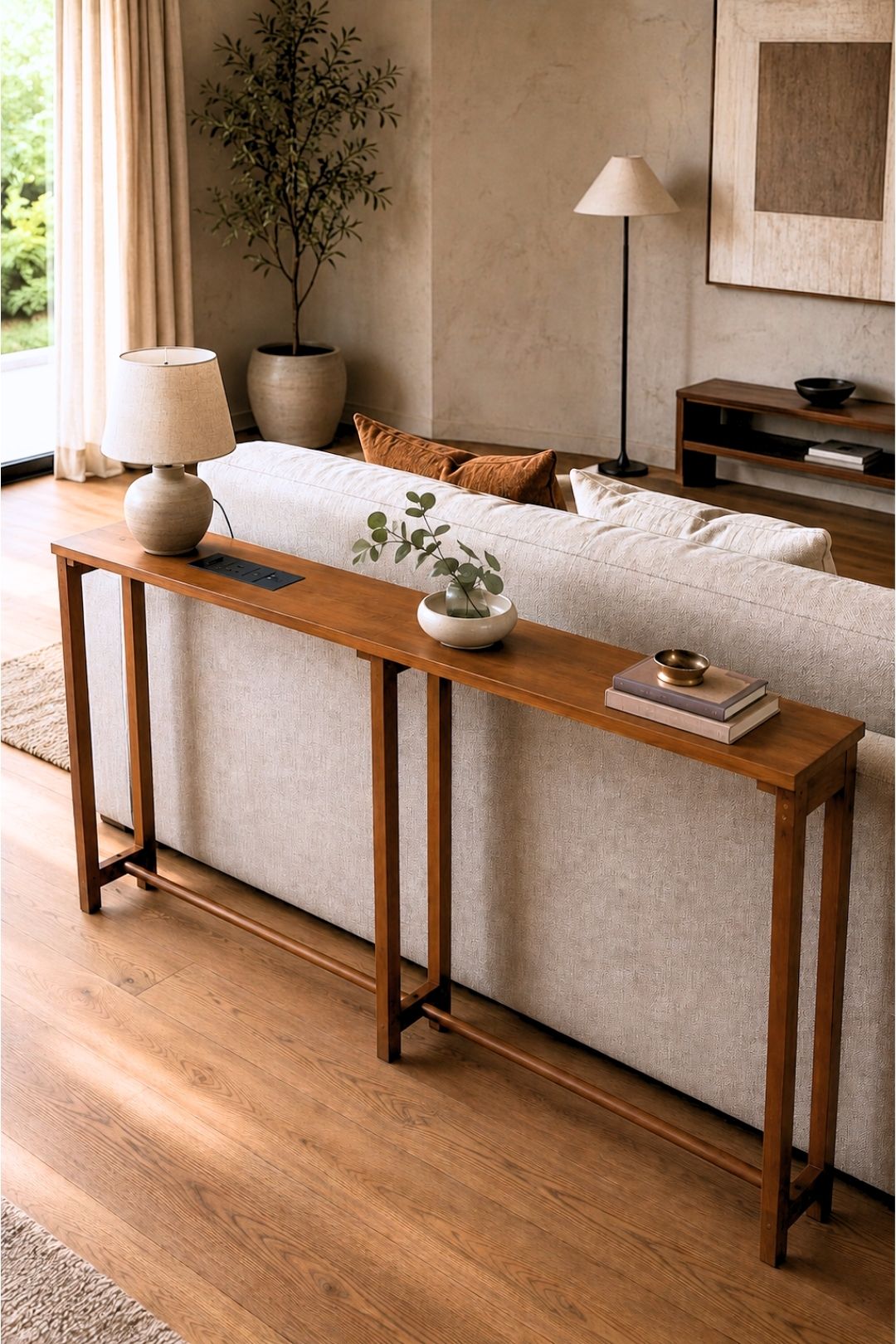 Behind The Sofa Console Table, view 3