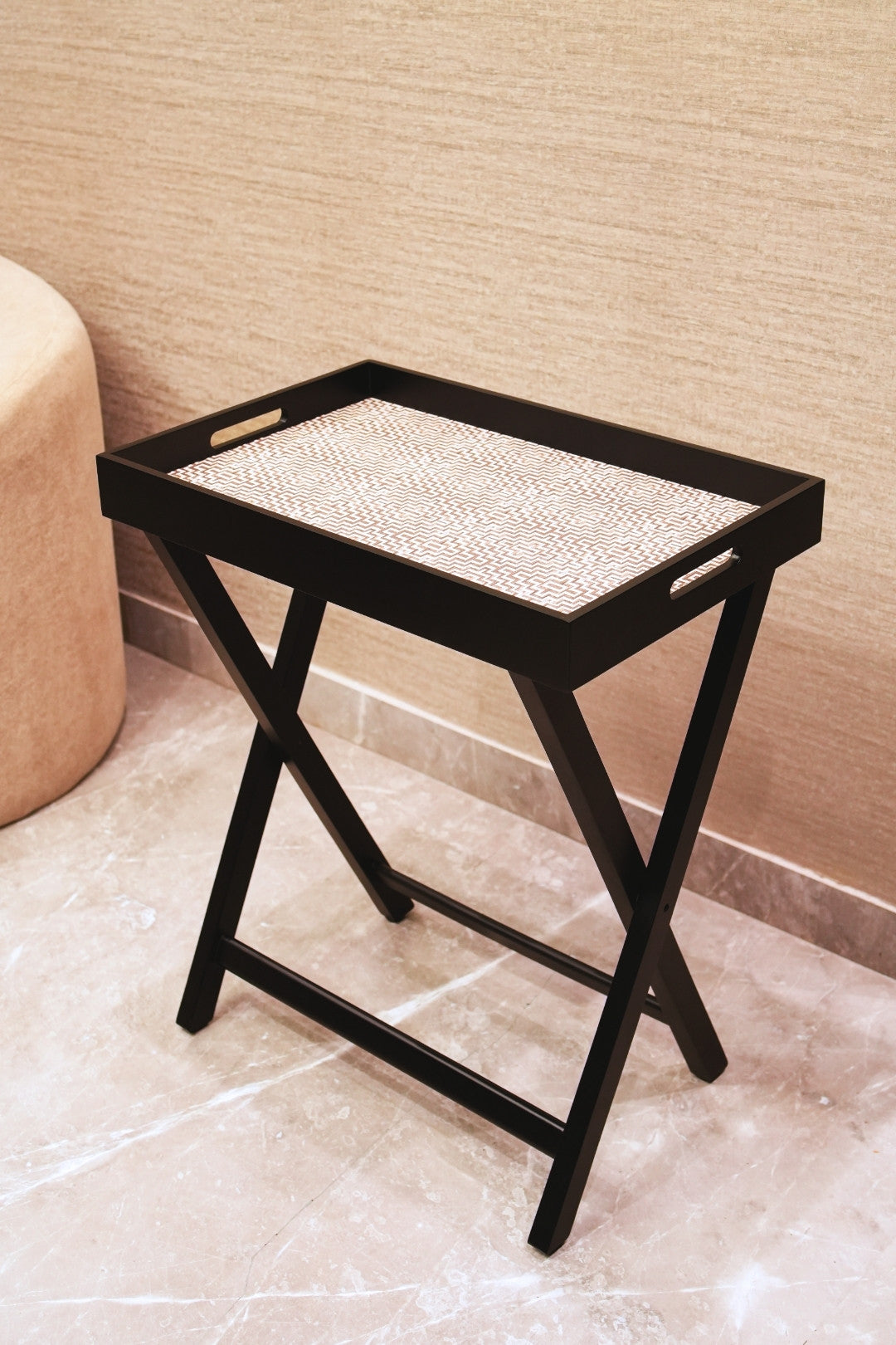 Cane Butler Table, view 4