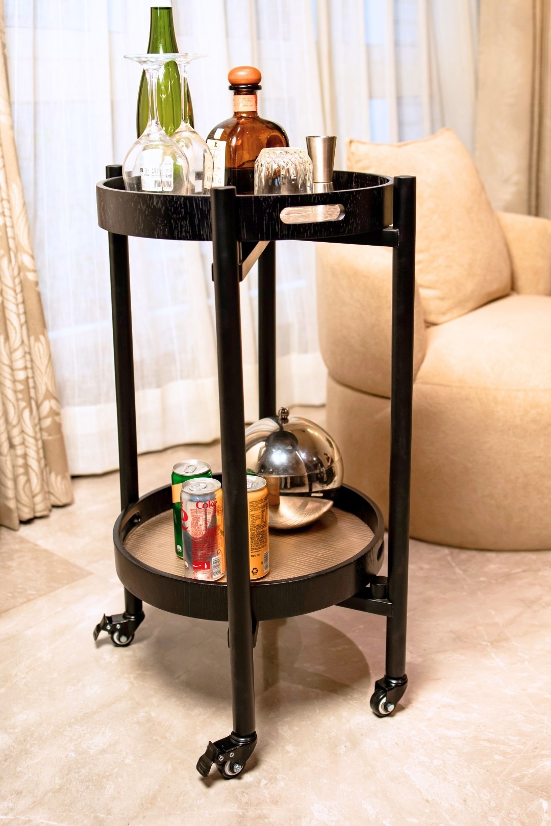 Eclipse Round Trolley, view 4